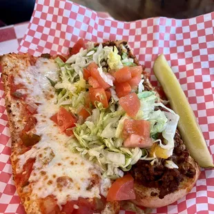 Taco Grinder Half - Huuuge! Wasn&apos;t bad but wouldn&apos;t get this again and go for something else. Tasty bread though!