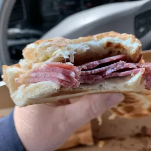 The inside of a Ruben
