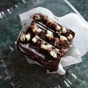 Delicious brownie!