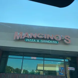 the front of a restaurant