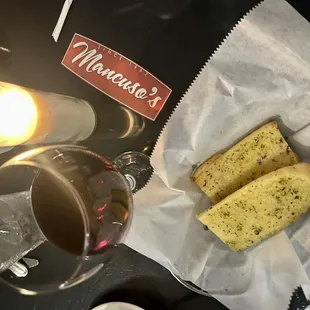 Garlic Bread, Chianti