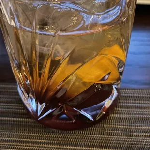 Old fashioned with rabbit hole bourbon