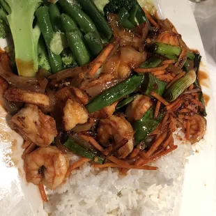 Hot and spicy shrimp