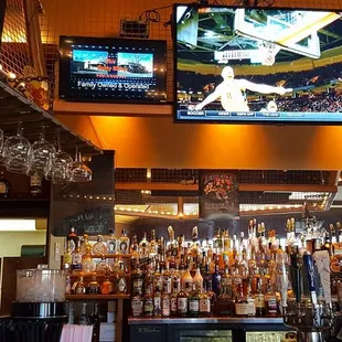 View from bar