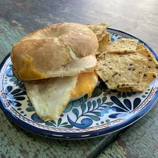 Sausage Bagel