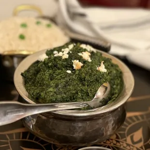 Palak Paneer (Saag Paneer)