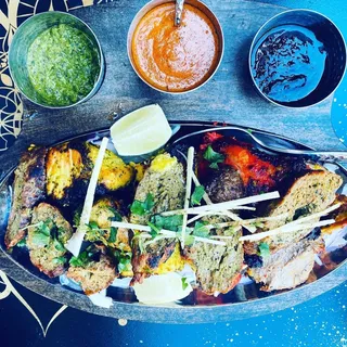 Mix Tandoori Kebabs Platter