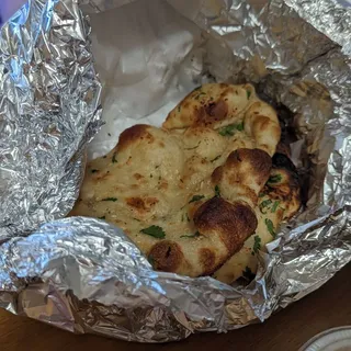 Garlic Naan With Butter