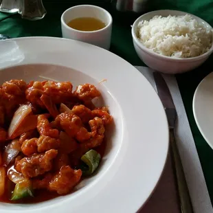 Sweet and sour chicken