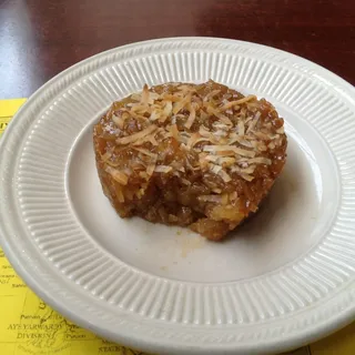 Sticky Rice with Brown Sugar and Coconut