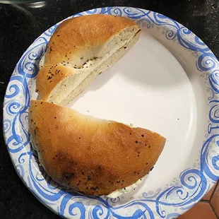 Allegedly a poppy bagel.