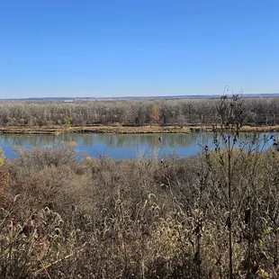 Looking east towards the Missouri River