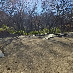 Mountain biking ramps