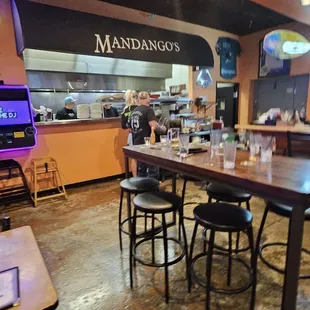 interior, sushi and sashimi