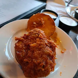 Inside the BBQ Pulled Pork Slider