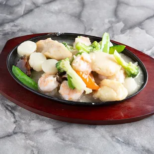 Sizzling Seafood