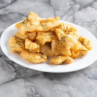 Crispy Fish with Seaweed