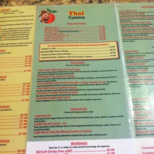 Menu Page 3