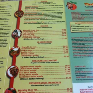 Menu Page 3