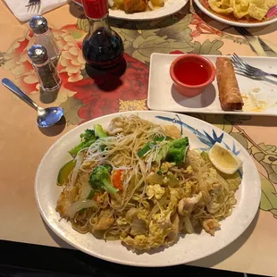 Singapore Street Noodles. Chicken.