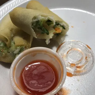 Gross egg rolls