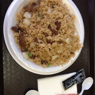 Beef fried rice~ $4.75