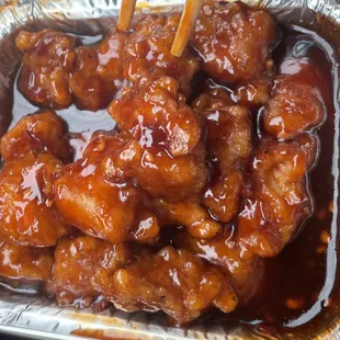 Spicy Orange Chicken