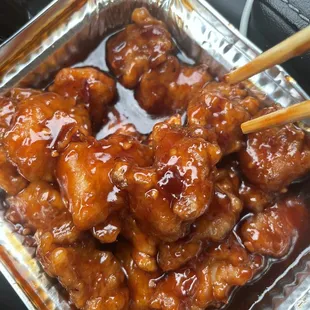 Spicy Orange Chicken