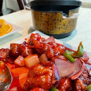 Sweet &amp; Sour Pork and Rice