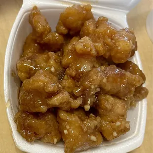 Orange chicken