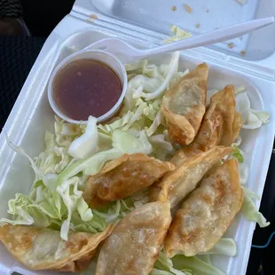 Steamed dumplings