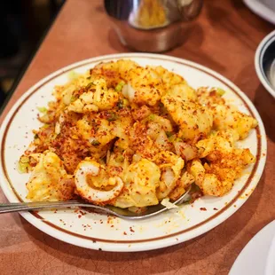 Spicy Fried Squid