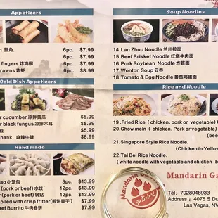 They used to be called Pho Win9. They now have a new Chinese menu.