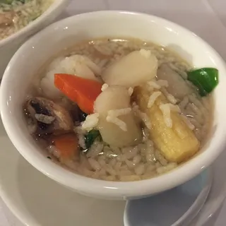 3 Flavor Sizzling Rice Soup