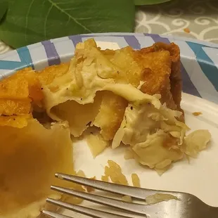 Uncooked pork egg roll