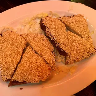 Sesame Shrimp Toasts