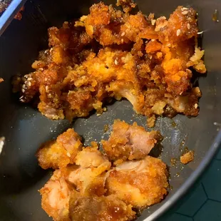 a plate of food with a fork