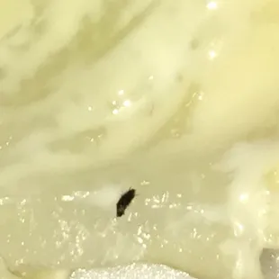 a close up of a piece of cake