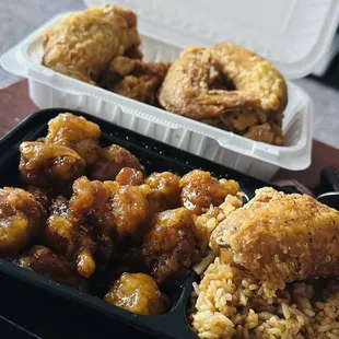 General Tso Chicken (Lunch Special) Chicken Wings