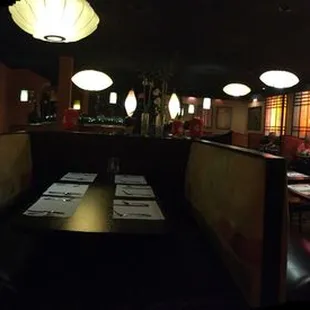 the interior of mandarin house