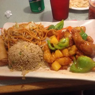 Sweet and sour chicken