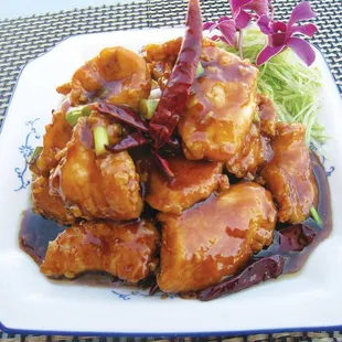 chicken wings and fried chicken, food