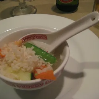 Sizzling Rice Soup