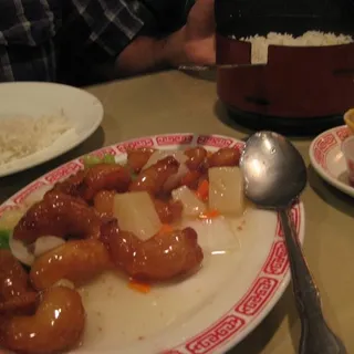 Sweet & Sour Shrimp