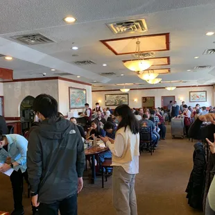 Inside of restaurant
