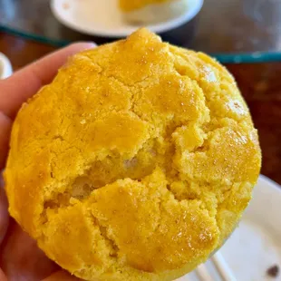 Top of the pineapple bun