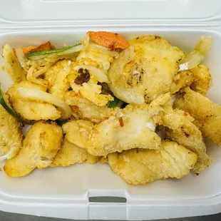 Salted and Pepper Fish