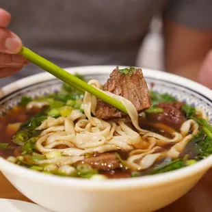 Beef stew noodle isnt half bad here