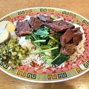 Stewed beef rice