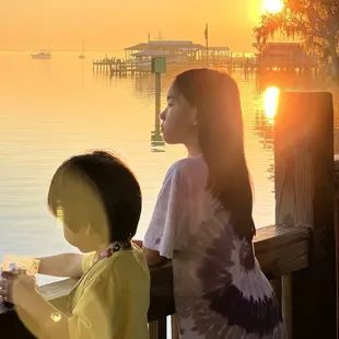 My kids really enjoy sunsets